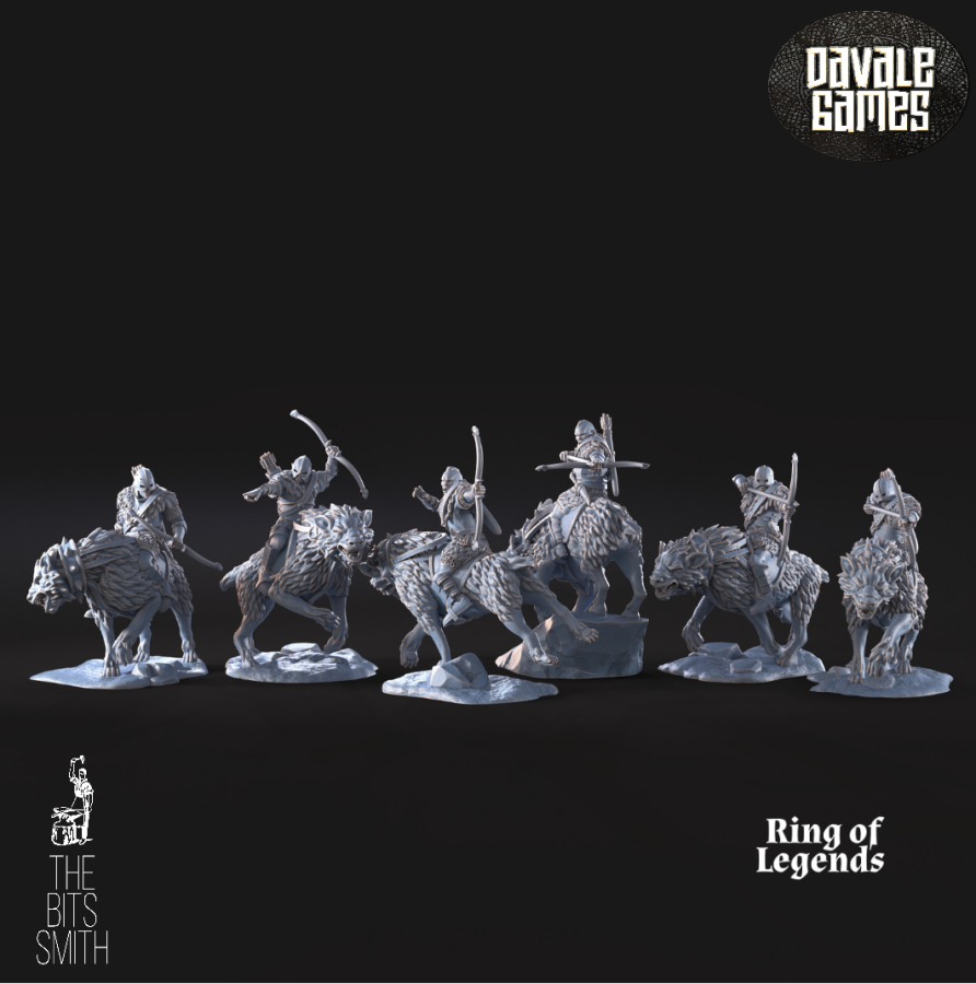 Morlok warg riders with Bow